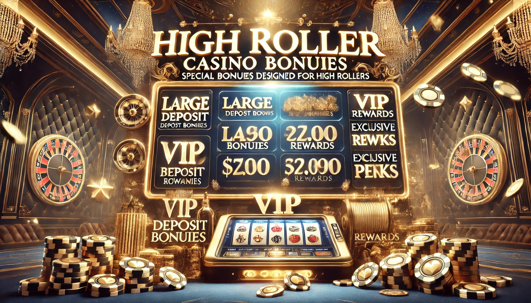 high roller casino bonuses